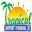Tropical Airport Parking Icon