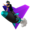 Voxel X Network Icon
