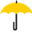 Yellow Umbrella Provisions Icon