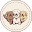 Three Happy Hounds Icon