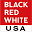 Black Red White Icon
