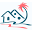 Port A Beach House Icon