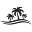 Plage et Paréo Icon