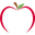 Red Apple Cheese Icon