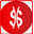 Modern Dollar Plus Icon