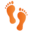Care for Feet Icon