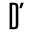 d’Orsay Icon