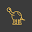 Chocolate Dino Icon