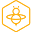 Orange Bees Icon
