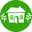 Gingerbread House Toys Icon