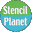 Stencil Planet Icon