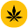 Golden CBD Icon