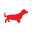Red Dog Sitting Services Icon