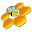 Golden Hex Icon