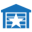 Garage Door Star Icon