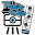 Flashing Stars Photo Booth Icon