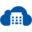 Hotel in Cloud Icon