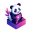 Clip Panda Icon