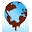 Blue Planet Chocolate Icon