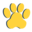 Pawprint Oxygen Icon