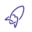 Rocket Moving Icon