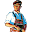 Red Lilly Plumbing Icon