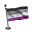 Asexual Flag Shop Icon