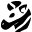 Proud Zebra Icon