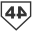 44 Pro Gloves Icon
