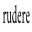 RUDERE Icon