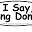 I Say Ding Dong Icon