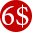 6 Dollar Essay Icon
