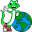 Language Lizard Icon