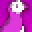 Purple Puffin Icon
