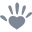 Handprint Jewellery Icon
