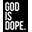 God is Dope Icon