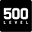 500 Level Icon