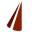 Red Cone Development Icon
