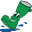 The Green Welly Stop Icon