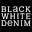 Black White Denim Icon
