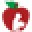 Red Apple Reading Icon