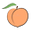 Peach De la Creme Icon