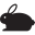 Organic Bunny Icon