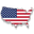 The United States Flag Store Icon