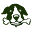 Green Tails Market Icon