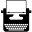 Uppercasetypewriter Icon