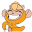 Run Little Monkey Icon