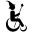 Magic Wheelchair Icon
