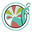 Gleeful Peacock Icon