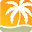 Tropical Beach Resorts Icon